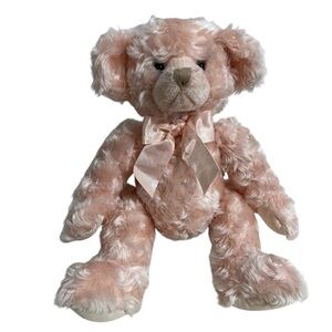 Russ Berrie Isabella Pink Cuddly Bear Collectible‎ Plush/Toy